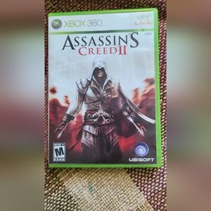 Assassin's Creed II for Xbox 360 - White and Red